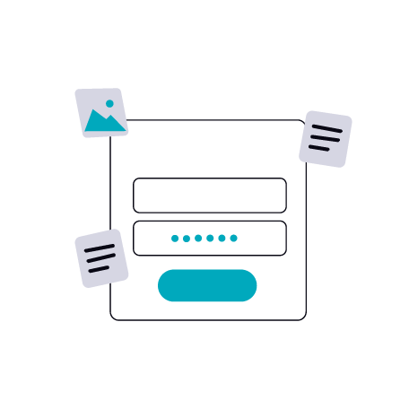 お客様情報・ご希望条件の登録_イメージイラスト