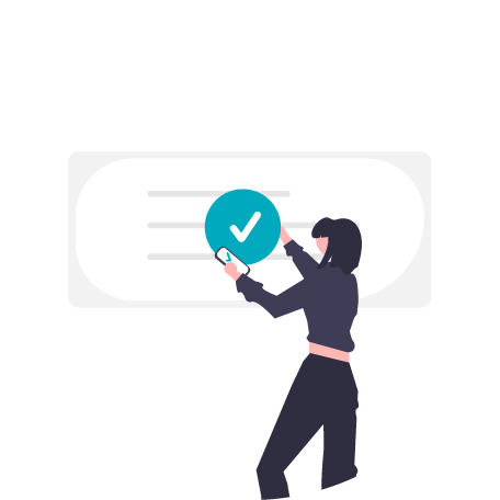 登録完了_イメージイラスト