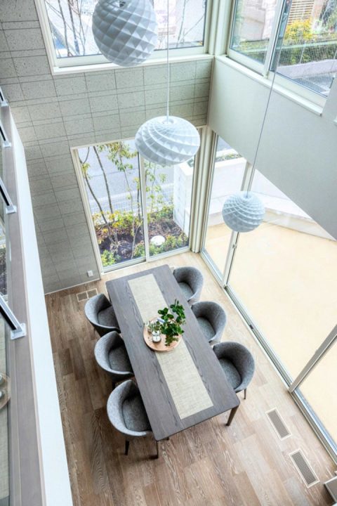 江戸川デシオ展示場_2F吹抜け
