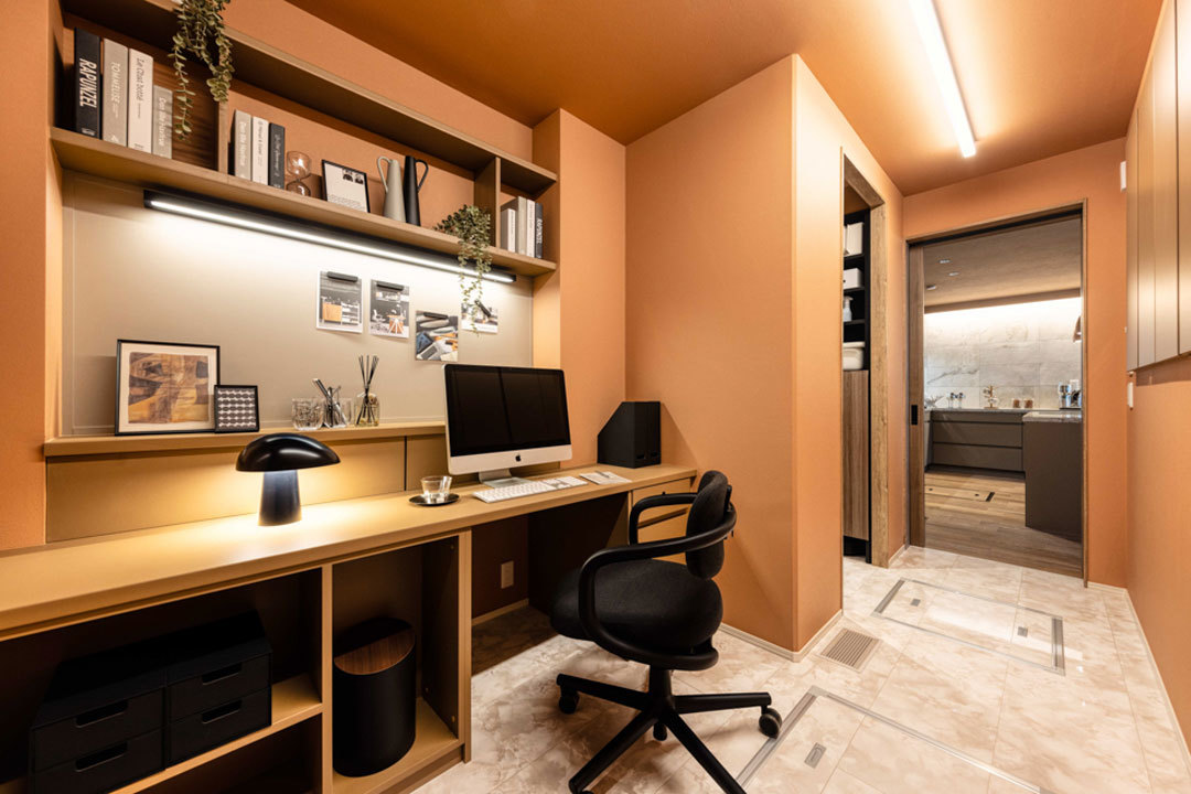 環八蒲田デシオ展示場_パントリーやワーキングカウンターを備えた実用スペース